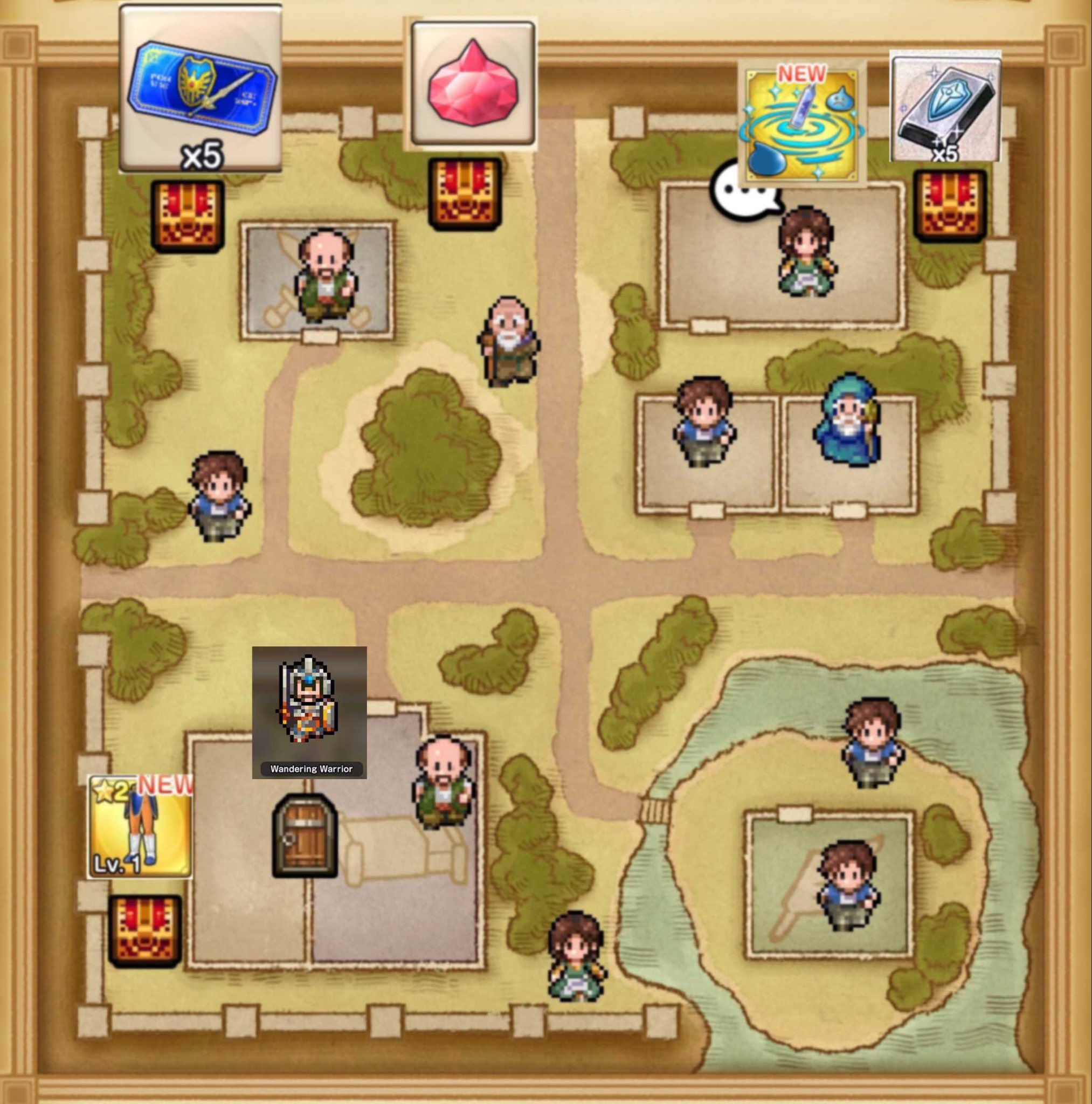 Tantegel Dragon Quest Smash/Grow