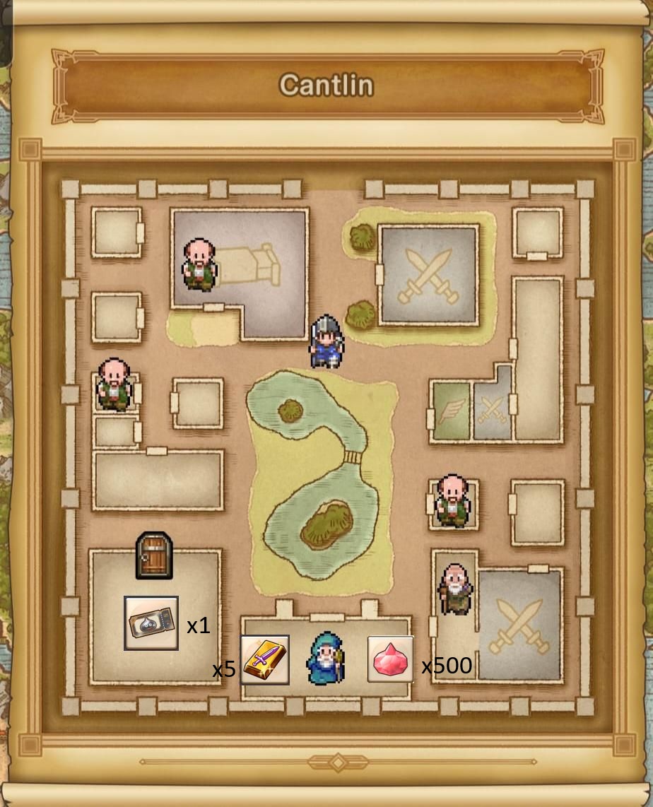 Cofres Cantlin Dragon Quest Smash/Grow